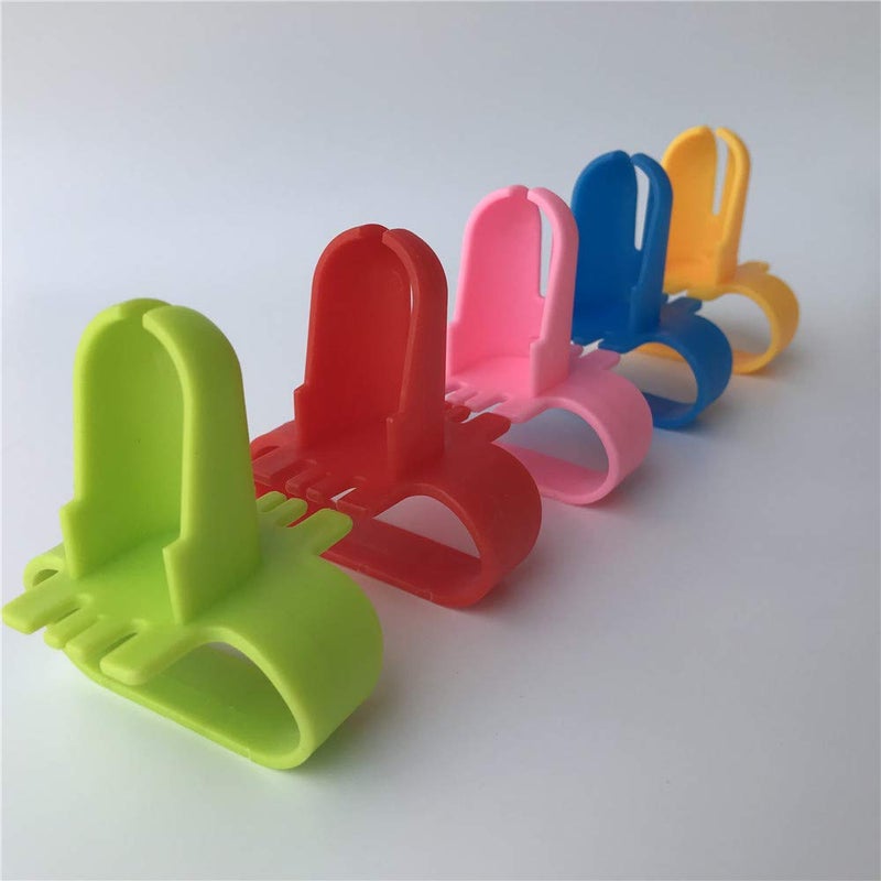iFlyMars 5Pcs Balloon Tying Tool, No-Hands Reusable Knotter for Helium/Latex Balloons, Fast Assembly Party Decorations Supplies, Kids & Event Planners - Image 2
